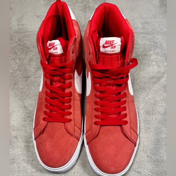Size 11.5 - Nike Zoom Blazer SB Mid University Red NWOB - Picture 3 of 8